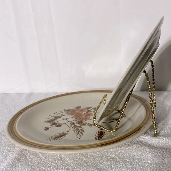Vintage Countryside Maize & Autumn Song Dinner And Side  Plates - Picture 2 of 11